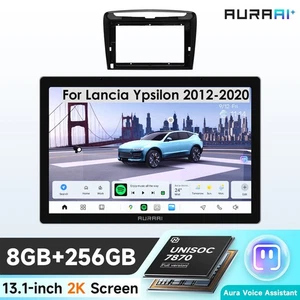 8+256GB Autoradio für Lancia Ypsilon 2012-2020 CarPlay GPS BT5.0 WIFI 6 AI DSP - Bild 1 von 24