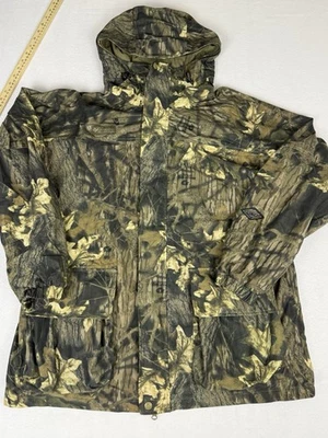 Columbia Men Omni Tech Mossy Oak Camo 3 in 1 Waterproof Hooded Jacket XL Hunting - Image 1 of 4