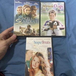 3 Dvd Lot check out all Auctions Save On Ship Hope Floats Miracle Dogs Stardust - Picture 1 of 1