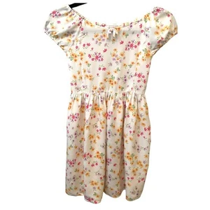 The Children’s Place Dress White All over Floral Size M 6X/ 7- NEW - Picture 1 of 4