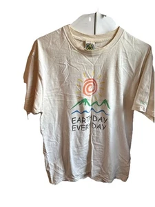 Camiseta Vintage Día de la Tierra Todos los Días EE. UU. Talla Grande Algodón - Imagen 1 de 5