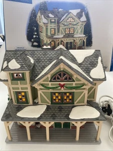 Department 56 The Original Snow Village “Stick Style House” 1998 Collection - Picture 1 of 5
