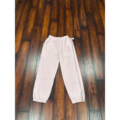 GAP light Pink Track Pants  Side Stripe Sweatpants Kids XL (12) Full Length - Image 1 of 4