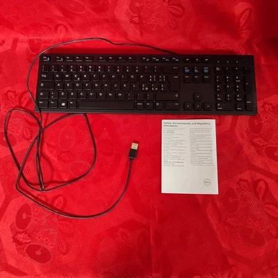 TASTIERA ORIGINALE DELL KB216-BK-ITL NERA/USB/ITALIANA QWERTY - Immagine 1 di 2
