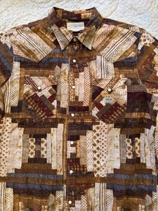 Ralph Lauren Polo Denim Supply Patchwork Sportsman Cowboy Western Aztec Shirt - Picture 1 of 13