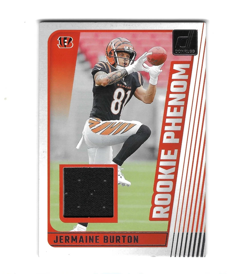 ДЖЕРМЕЙН БАРТОН 2024 DONRUSS «НОВИЧОК ФЕНОМ» RC ДЖЕРСИ #RPJ-JBU $20.00 БЕНГАЛИ - Изображение 1 из 1