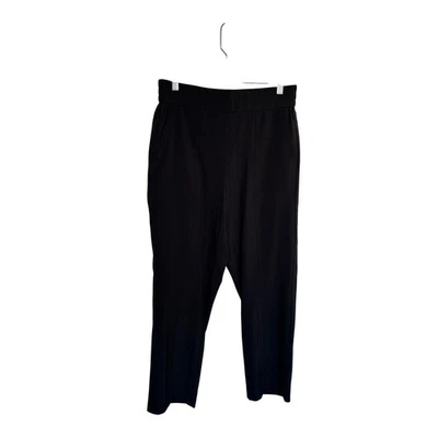 Lou & Grey Pull On Pants Performance Lightweight Black Office Casual Size Medium - Image 1 of 4