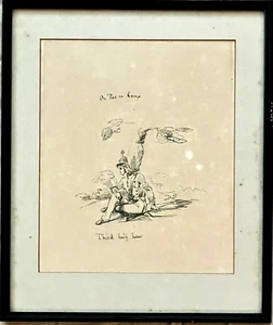 Original 1st Printing JAMES McNEILL WHISTLER "On Post In Camp Third Half Hour" - Picture 1 of 7