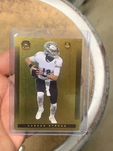 2021 Super Glow Carson Strong Gold Foil 1st Ever Rookie #18 - Picture 1 of 2