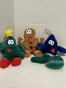 Retired~Dandee Merry Beans Eckerd Exclusives Bean Bag Plush Lot Of 3 - Picture 1 of 4