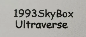 1993SkyBox Ultraverse Ultra Tech U1 Prime - Picture 1 of 3