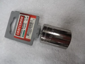 Craftsman 1/2" Drive Metric MM Socket, USA NOS, 21mm 12pt NIP - Part # 44249 - Picture 1 of 2