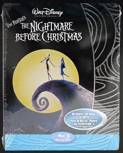 *BRAND NEW* WALT DISNEY THE NIGHTMARE BEFORE CHRISTMAS BLU-RAY STEELBOOK OOP - Picture 1 of 2