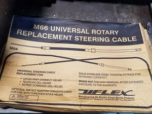 Uflex M66 Universal Boat Rotary Steering Cable M66X15 | 15 FT - Picture 1 of 3