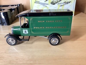 New 1:43 1926 Ford TT Van, New York City Police Department, Matchbox # DYM38024 - Picture 1 of 10