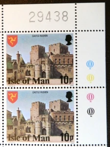 ISLE OF MAN 1978 SG117a. 10p. CASTLE RUSHEN -  MNH - Picture 1 of 1