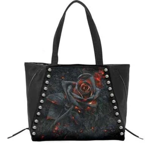 BURNT ROSE - Tasche - PU Leder Nieten - Bild 1 von 2