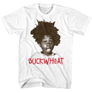 Little Rascals 1950's TV Show Buckwheat Name Photo Men's T Shirt  - Picture 1 of 5