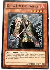 YuGiOh! - Chow Len the Prophet - ORCS-EN032 - 1st Edition - Common - Picture 1 of 1