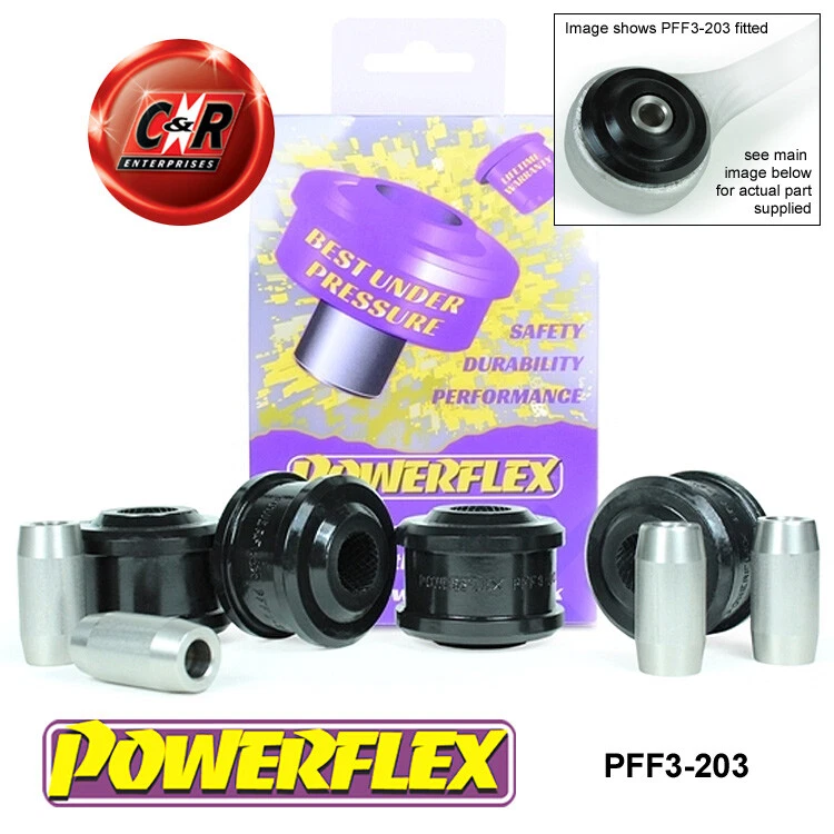 Powerflex Frt Brazo Superior a Chasis Cojinetes Para VW Passat B5 Saloon 96-05 - Imagen 1 de 4
