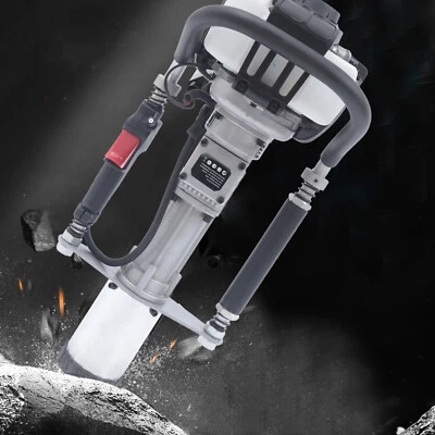 37.7CC Gas Powered T Post Driver 4-Stroke Fence Piling Pounder w/ 2*Piling Heads - Image 1 of 4
