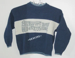 Suéter Pullover Azul COLORES UNIDOS DE BENETTON Talla S Niños (Hecho en Italia) - Imagen 1 de 2