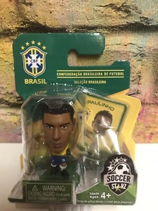 Soccerstarz Brazil Paulinho figurine No 202630 New And Sealed - Picture 1 of 3