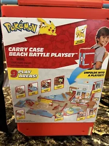 Pokemon Carry Case Battle City Playset Toy New with Tag - Picture 1 of 5