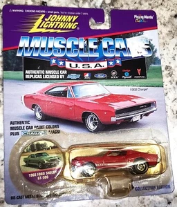 Johnny Lightning Muscle Cars USA '68 Ford Shelby GT500 Ye - Bild 1 von 3