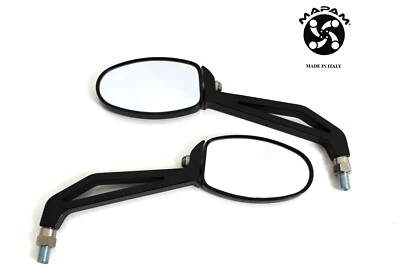 10 mm Universal Mirrors For Honda Shadow Spirit Aero  VF VT 750 1100 All Years - Image 1 of 4
