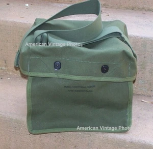 Radio Military Bag Case Utility Field Pioneer Truck Canvas Strap CW-598 GRA-39 - Picture 1 of 6