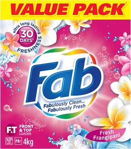 Fresh Frangipani Laundry Powder 4Kg Clean Wash Scented Eco Detergent - Picture 1 of 12