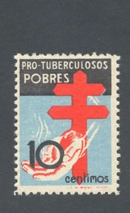 1937 PRO TUBERCULOSOS EDIFIL 840 ** MNH CIVIL WAR DISEASES MEDICINE TC10048 - Imagen 1 de 2