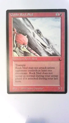 1x Goblin Rock Sled - NM - The Dark - SPARROW MAGIC mtg - Image 1 of 2
