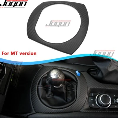 Panel de cambio de marchas de consola de carbono seco Miata MT para Mazda MX-5 MX5 Sport Grand 16+ Foto 1 de 4