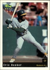 1991 Modesto A's Classic/Best #16 Eric Booker