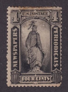 MATT'S STAMPS US SCOTT #PR59, 4-CENT NEWSPAPER STAMP, 1879 ISSUE, MH CV$85 - Picture 1 of 3
