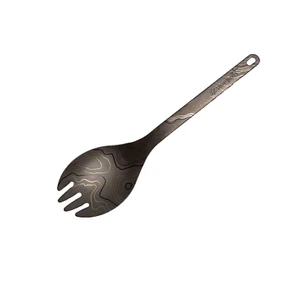 TRIPLE AUGHT DESIGN TAD SNOW PEAK TITANIUM SPORK TOPO SHORT - Picture 1 of 7