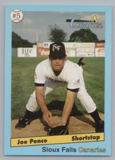 Joe Pence 1995 Grandstand Sioux Falls Canaries Baseball Card