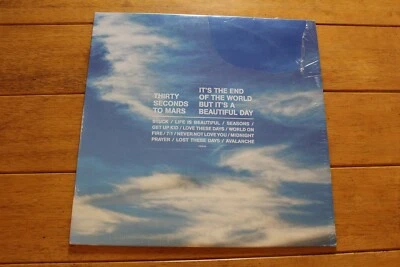 THIRTY SECONDS TO MARS - IT'S THE END OF THE WORLD LP 12" [NEW] *TEAR IN SHRINK* - Image 1 of 4