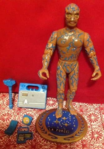 1994 Vintage Playmates Toys Star Trek Next Generation Geordi Laforge Tarchannen Cover
