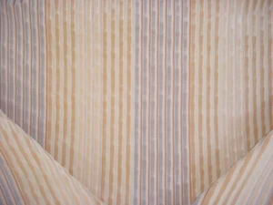 4Y Brunschwig and Fils BF10009 Galway Stripe Blue Grey Natural Upholstery Fabric - Picture 1 of 4