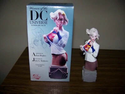 DC DIRECT Adam Hughes Women of the DC Universe SUPERGIRL BUST Series 1 - Image 1 of 4
