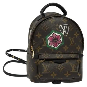 LOUIS VUITTON Monogram World Tour Palm Springs Shoulder Bag M42971 Auth 115814A - Picture 1 of 24