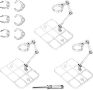 Paquete de 3 figuras de acción Yocoolfun soporte para figuras de 3,75" y 6" - cada muñeca mod... - Imagen 1 de 3