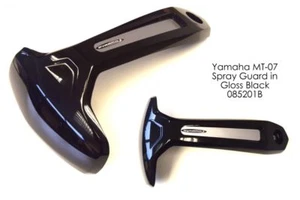 Yamaha XSR700 (15+) Rear Spray Guard (Hugger Alternative): Gloss Black - Picture 1 of 3
