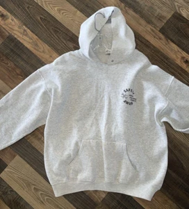Felpa con cappuccio Steel Engineer Las Vegas SEI grigio pullover taglia XL - Foto 1 di 11