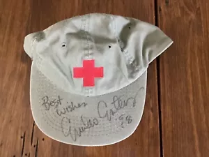 EMILIO ESTEVEZ SIGNED AUTOGRAPH HAT - Originally From Red Cross Fundraiser - Picture 1 of 3