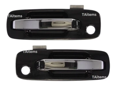 PAAR / SET TÜRGRIFF VORNE AUSSEN FÜR NISSAN X-TRAIL T30 2001-2005 - Bild 1 von 4