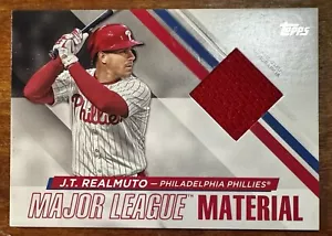 Aggiornamento Topps 2024 Materiali Major League Rosso #MLMU-JTR J.T. Realmuto - Foto 1 di 2